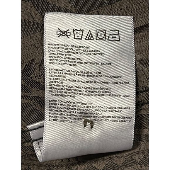 Quiksilver Waterman Shirt Size Large L Mens Brown Short Sleeve Hawaiian EUC - Picture 8 of 8